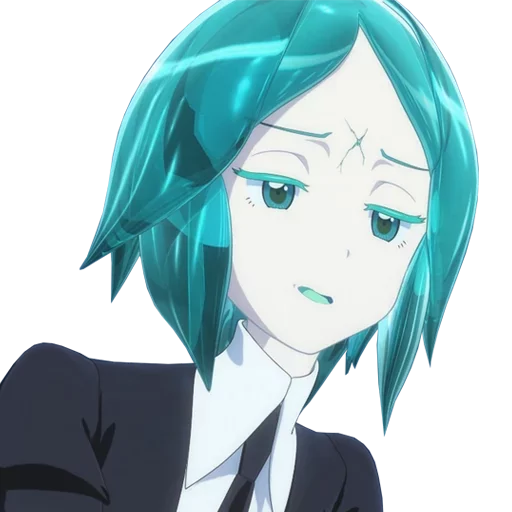 anime cartoon human face