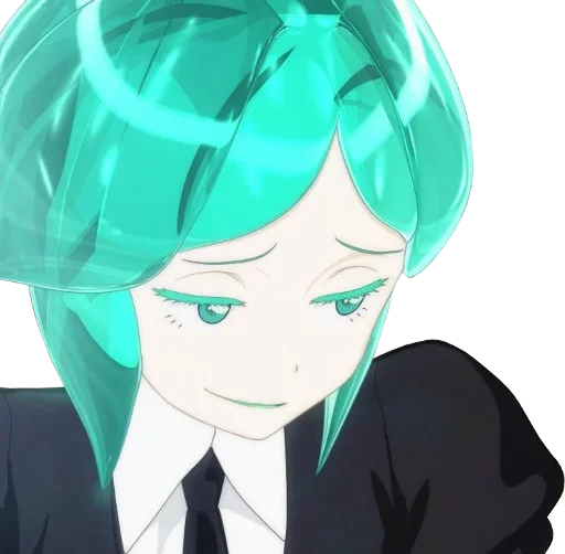 anime cartoon human face