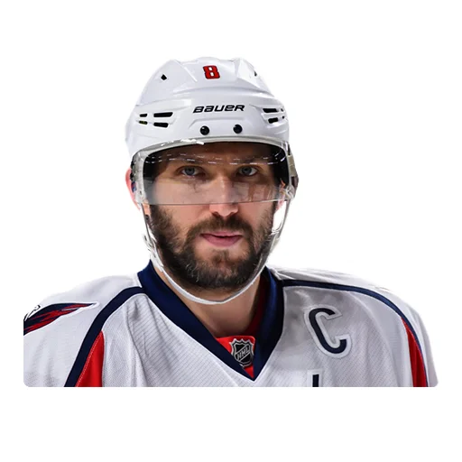 Человек хоккей шлем