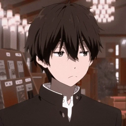 аниме мультфильм человеческое лицо