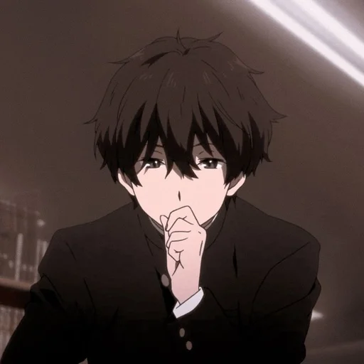 anime cartoon human face