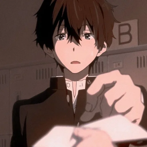 anime cartoon human face