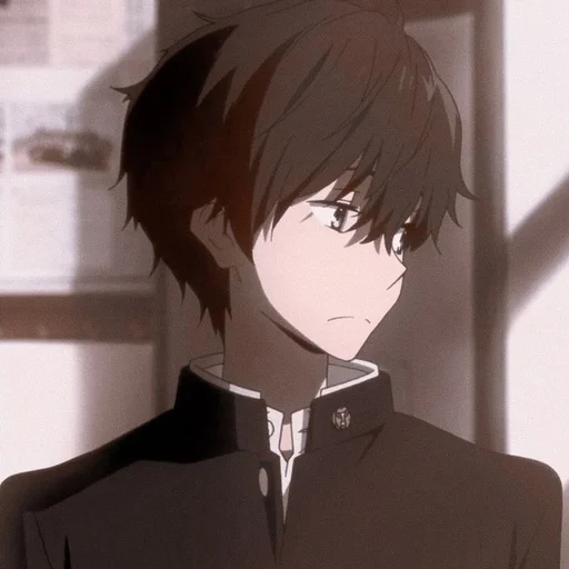 anime cartoon human face