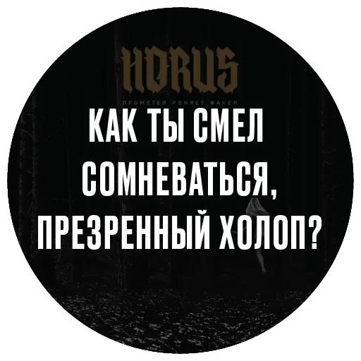 Sticker HORUSTRACK - 1