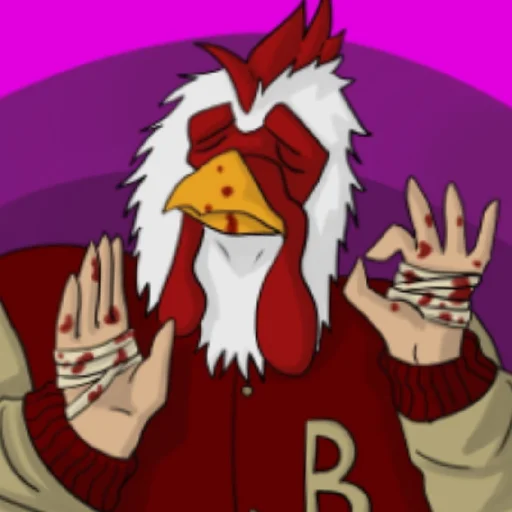 Sticker HOTLINEMIAMI12 - 1