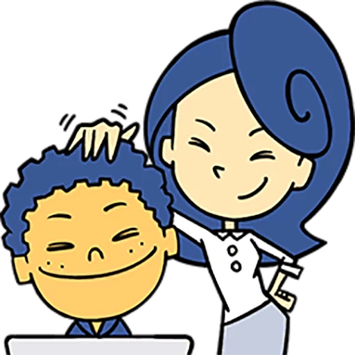 улыбаться мультипликация иллюстрация