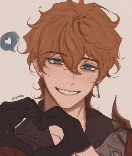 anime cartoon human face