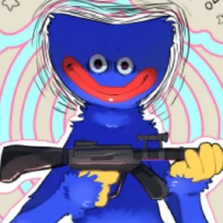 Sticker Хагги в дипресии - 2