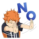 Sticker Haikyuu!! - 0