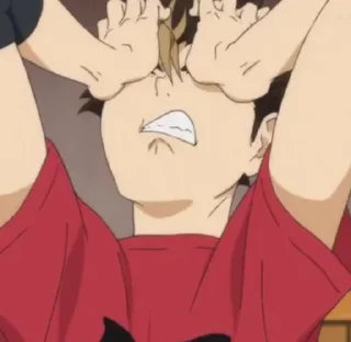 Sticker Haikyuu Meme (2) by @anime_stickersidn - 5