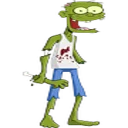 Sticker Halloween Zombie - 9