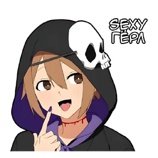 Стикер Хэллоуинцы 2 @Nyasticks - 11