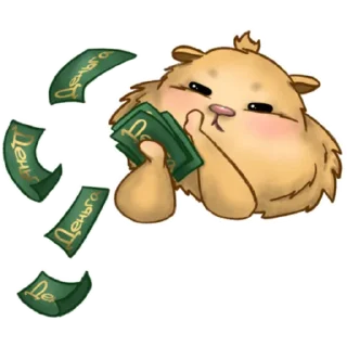 Sticker Хомяк Инвестор @ellina_arts - 5