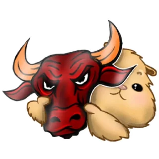 Sticker Хомяк Инвестор @ellina_arts - 1