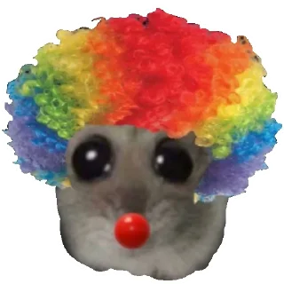 Стикер Hamster | More stickers here > @StickerMixUA - 5
