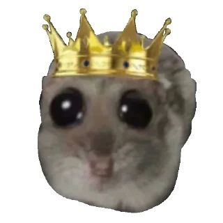 Стикер Hamster | More stickers here > @StickerMixUA - 1