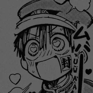 Sticker Hanako-kun  - @xeyrtikel - 1