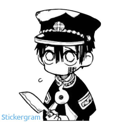 Стикер Туалетный мальчик Ханако-кун - 11