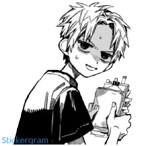 Стикер Туалетный мальчик Ханако-кун - 9