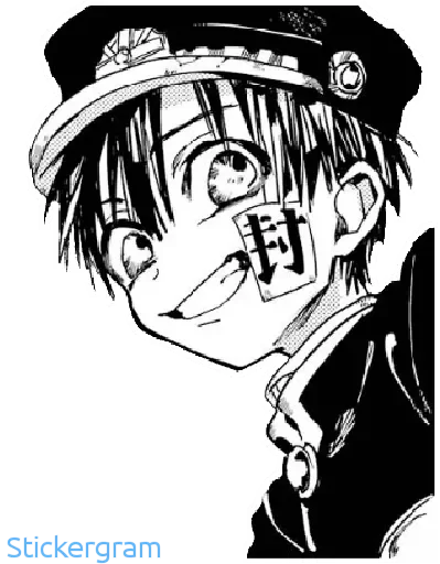 Стикер Туалетный мальчик Ханако-кун - 1