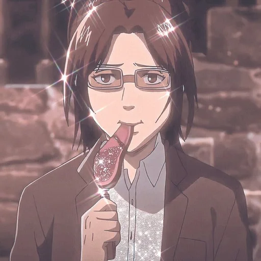 Стикер Hange Zoe || @delladairy - 5