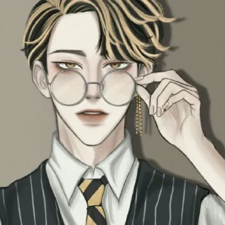 Стикер Hanma Shuji. - 3