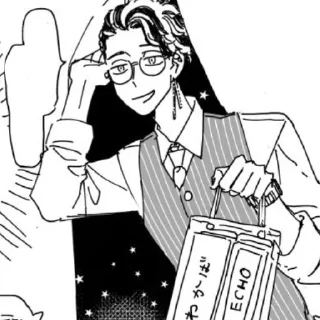 Стикер Hanma Shuji. - 5