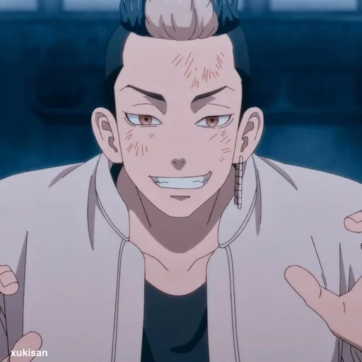 anime animation human face