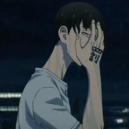 anime cartoon human face