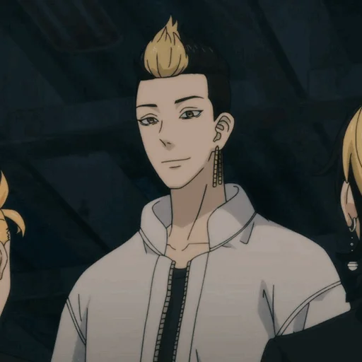 cartoon anime human face