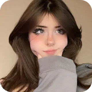 person human face lip