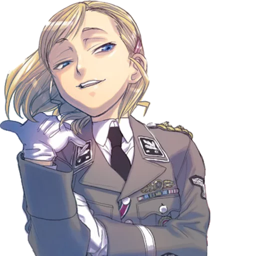 аниме мультфильм человеческое лицо