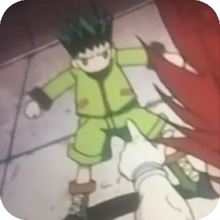 Sticker Хантер и Хантер, мемы - 2