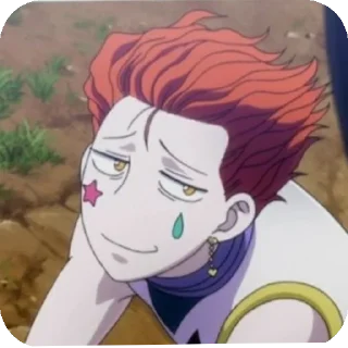 Sticker Хантер и Хантер, мемы - 1