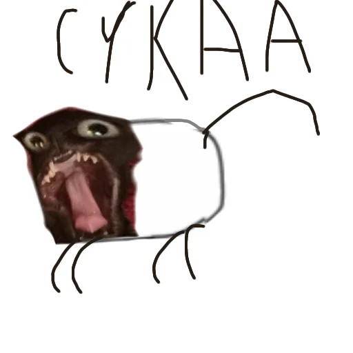 Sticker Hapapapa - 1