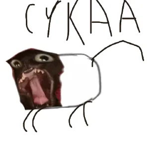 Стикер Кокашечный набор - 8