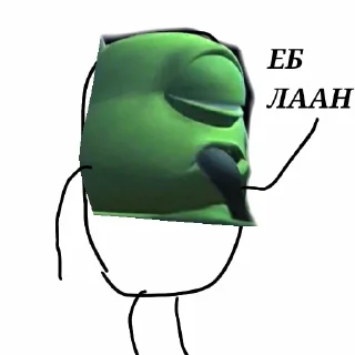 Стикер Кокашечный набор - 10