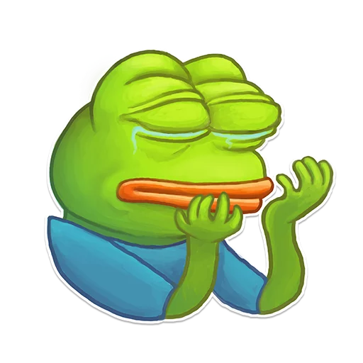 clipart frog drawing