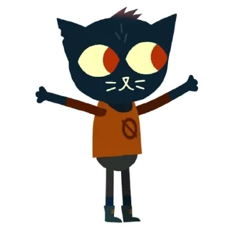 Стикер Happy wolf by @anime_stickerr - 2