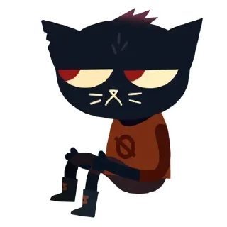 Стикер Happy wolf by @anime_stickerr - 4