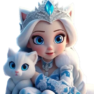 Sticker 🎁Новогодние стикеры🎁 от @cats_Crystal - 5