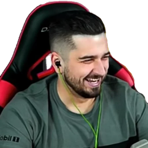 human face person headphones