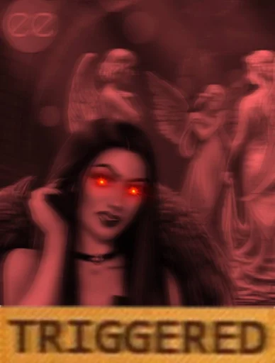 human face poster art