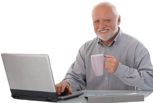 Человек компьютер ноутбук