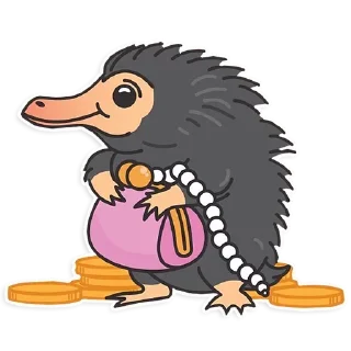 Стикер Harry Potter Cartoons @stickersb2b - 4