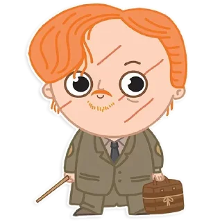 Стикер Harry Potter Cartoons @stickersb2b - 6