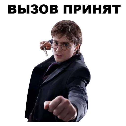 Sticker Гарри Поттер @eeZee_stickers - 9