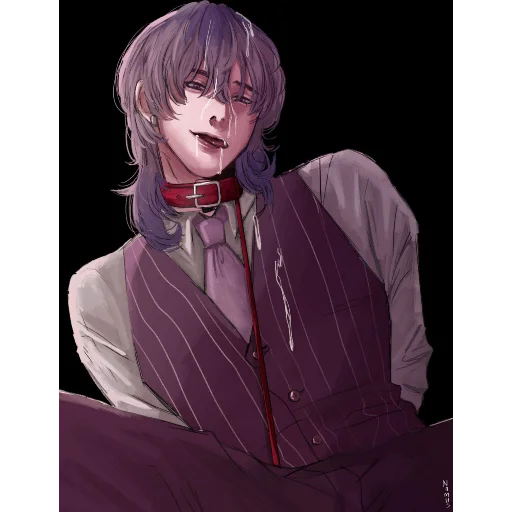 clothing anime human face