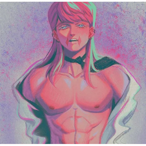 human face painting drawing