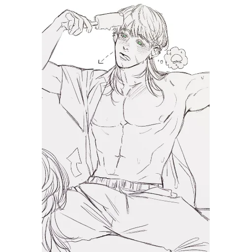 line art sketch illustration